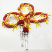 Огненный Дракон дизайн 1.5 м Красные резиновые шиша кальян шланг (ЭС-НН-002-2)